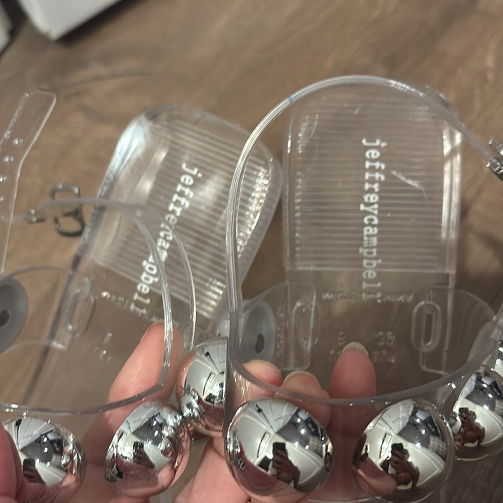 Jeffrey Campbell Gum Drop Jelly Sandals - Picture 4 of 5